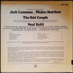 Neal Hefti – The Odd Couple (Music From The Original Motion Picture Score) (LP)