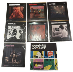 Sub Pop Singles Club Volume 8 vinyl 7″ records- 7 – 45 singles (pictured)