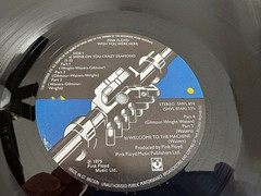 PINK FLOYD LP WISH YOU WERE HERE BLACK SHRINKSTEREO SHVL 814 UNITED KINGDOM
