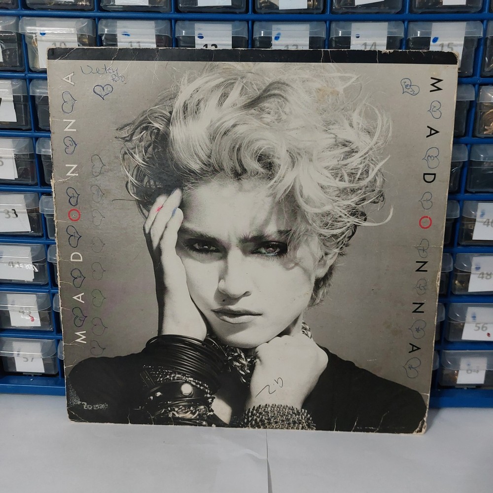 Madonna Self Titled Debut LP 1983 Sire Records Pop Dance Holiday Vinyl Record