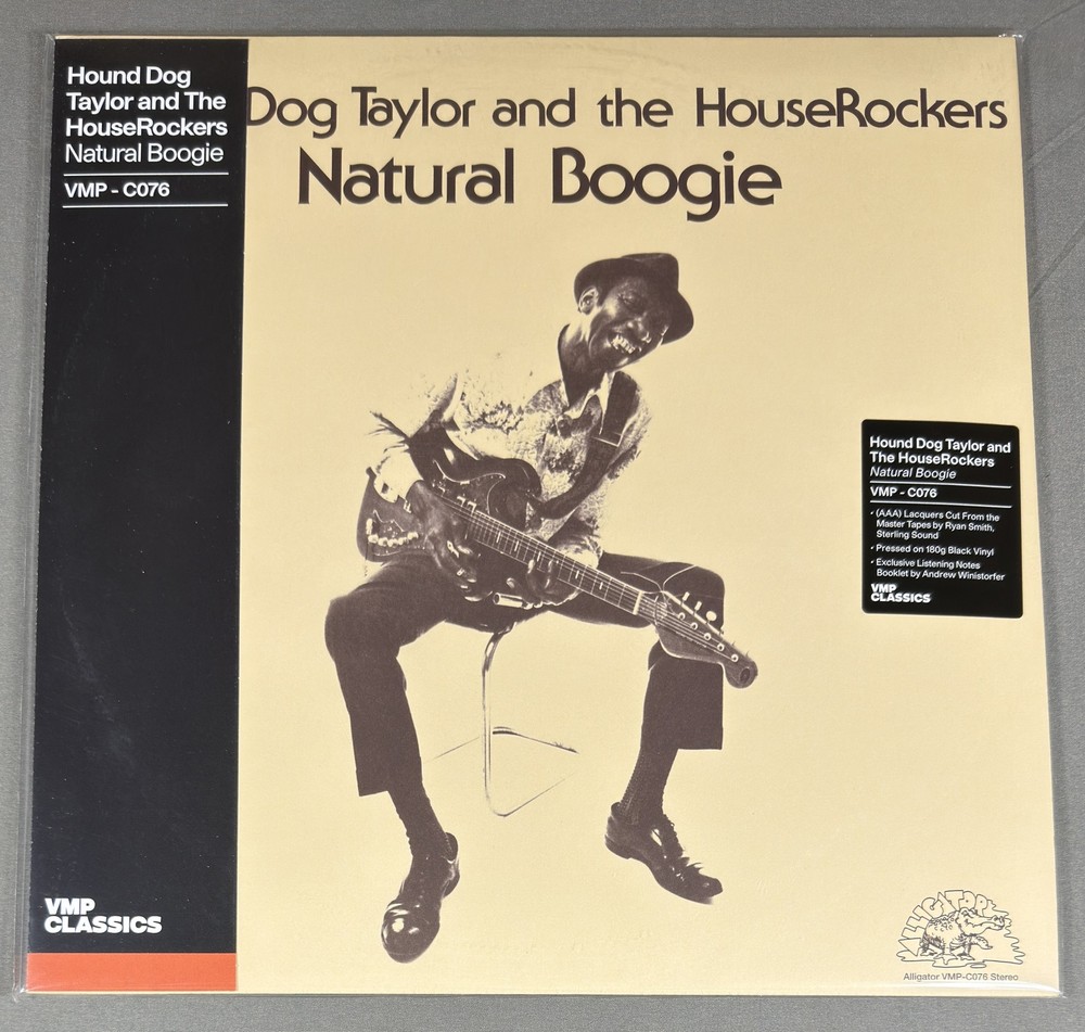 Hound Dog Taylor Natural Boogie Alligator Records VMP-C076 Vinyl Me Please NM