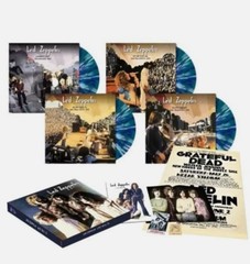 Led Zeppelin – Live ’69 & ’73 4LP Green w/Blue & White Splatter Vinyl Record