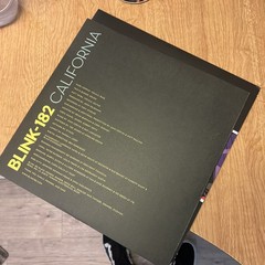 California (Deluxe Edition) (2-Lp 180 g Black Vinyl) by Blink-182 (Record, 2017)