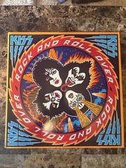 1976 Kiss – Rock And Roll Over First US Pressing Vinyl LP with inserts