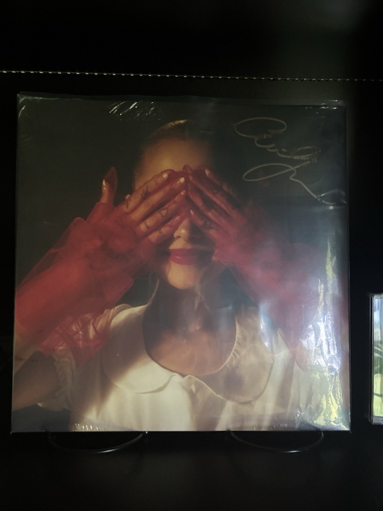 SIGNED Ariana Grande – Eternal Sunshine vinyl record. Sealed.