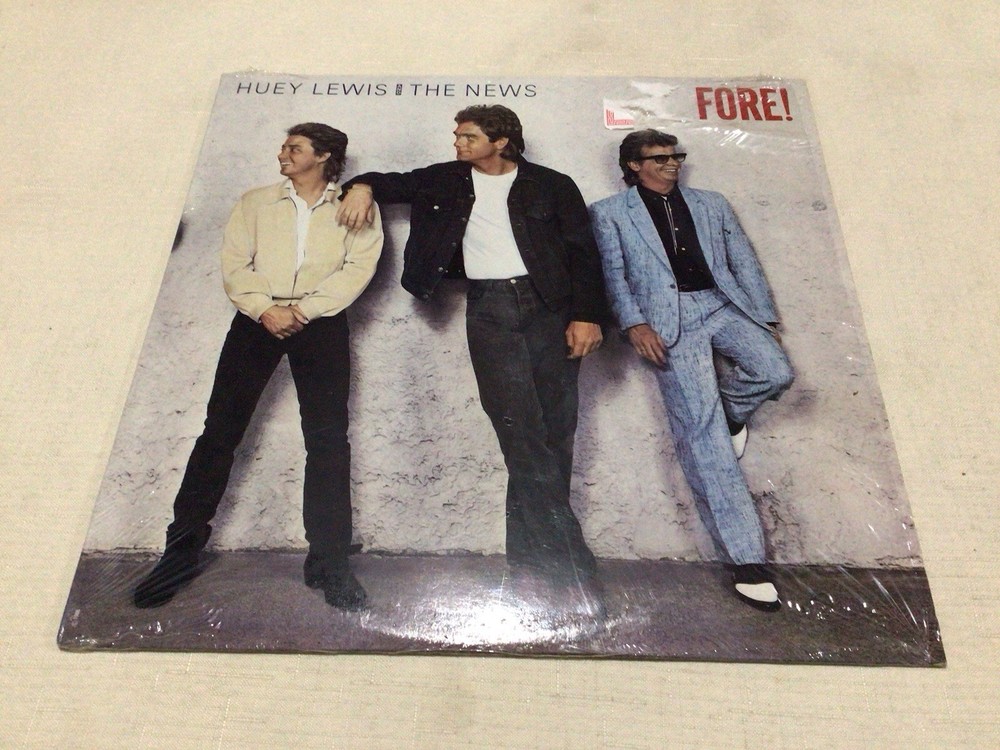 Huey Lewis and the News – Fore! (1986) – New LP Record! Chrysalis #OV 41534