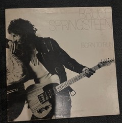 Bruce Springsteen Born To Run LP 1975 Columbia PC 33795 Vinyl Record VG+