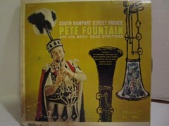 33 1/3 RPM ~ South Rampart Street Parade / Peter Fountain VG+ 1963 Jazz Coral