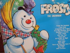 Frosty the Snowman Vinyl LP Peppermint Kandy Kids 8108 VINTAGE 1970 Christmas