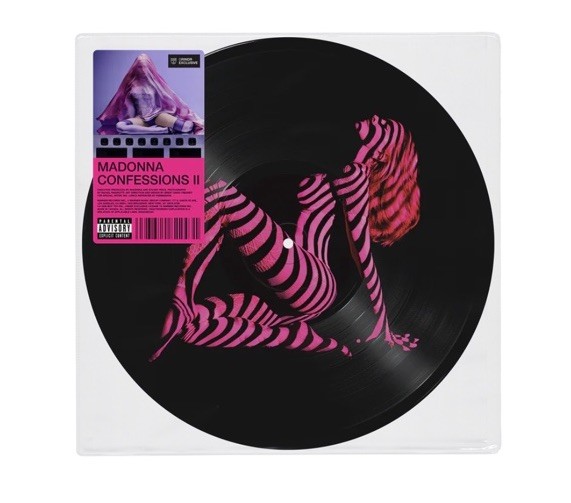 Madonna Confessions II Grindr Exclusive LP Picture Disc Vinyl 07/03! NEW