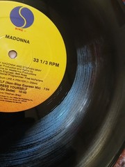 Rare: MADONNA 12″ SINGLE “Express Yourself” MINT PROMO 1989 Mint All The Way Pix