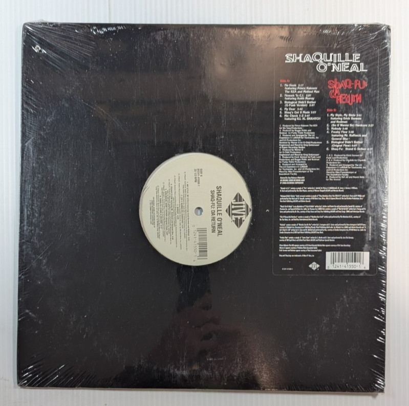 Shaquille O’Neal Shaq-Fu Da Return Vinyl LP RZA Method Man Redman SEALED