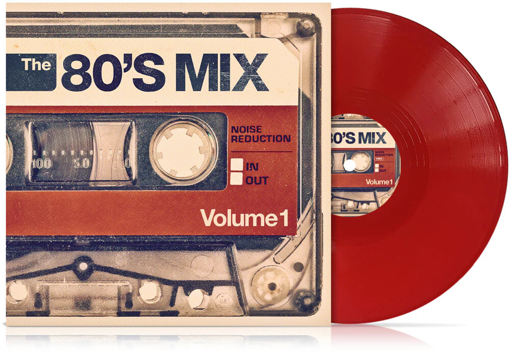80s Mix Vol 1 / Various – Red Transparent Vinyl – 80s Mix Vol 1 / Various – Red
