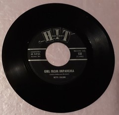 Harvey Frolic Dang Me/Betty Colson Girl From Impanema 7″ Vinyl 45rpm