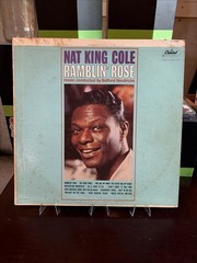 Nat King Cole Ramblin’ Rose CAPITOL LP Vinyl Record Album