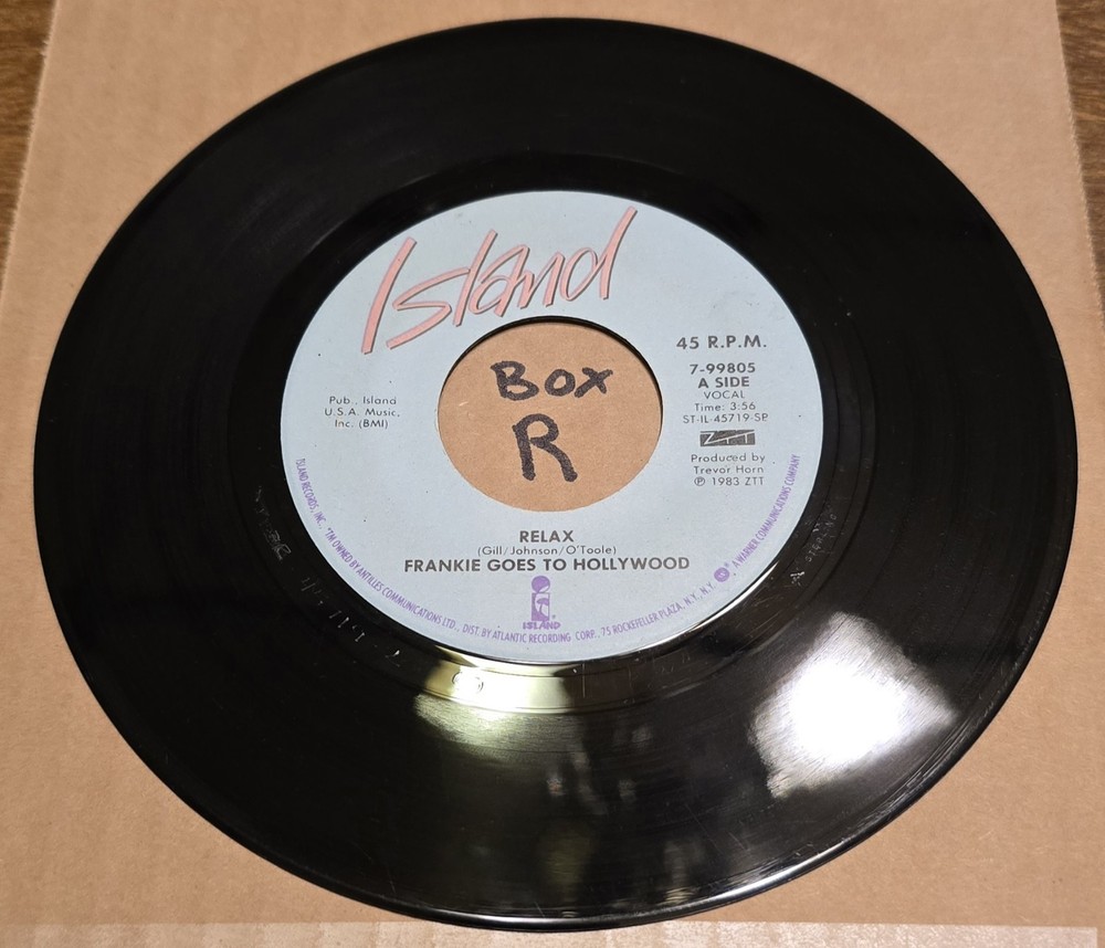 Frankie Goes To Hollywood: Relax/One September Monday – VG+ | 1984 Synth Pop