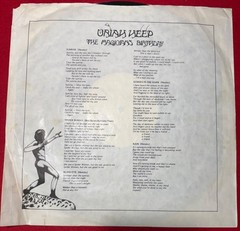 Uriah Heep “The Magician’s Birthday”1972 LP Vinyl-Super Rare 1st. UK Press-A1/B1