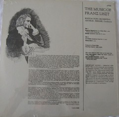 Franz Liszt Arthur Fiedler RCA Victor Living Stereo LSC-2442. Still Sealed.