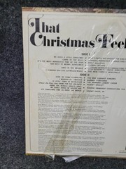 Vintage That Christmas Feeling 12″ Black Vinyl LP 1973 Columbia Xmas Holiday