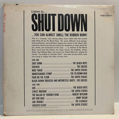 SHUT DOWN – Capitol Compilation (1963 Mono) – 12″ Vinyl Record LP – VG