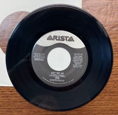 Yes Lift Me Up / Give & Take 45 Vinyl 1990s Prog Classic Rock Bonus Track Arista