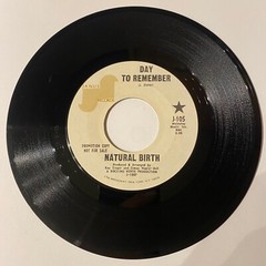 DAY TO REMEMBER/LIFE IS WHAT YOU MAKE IT-NATURAL BIRTH ’69 PROMO VINYL REC VG+