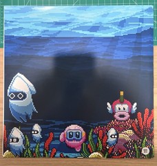 Bloop Relaxing Waters Vinyl Video Game Soundtrack Not Moonshake VGM OST 2D Ninja