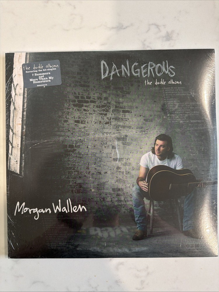 Morgan Wallen Dangerous The Double Album Orange Vinyl LP SEALED LIMITED