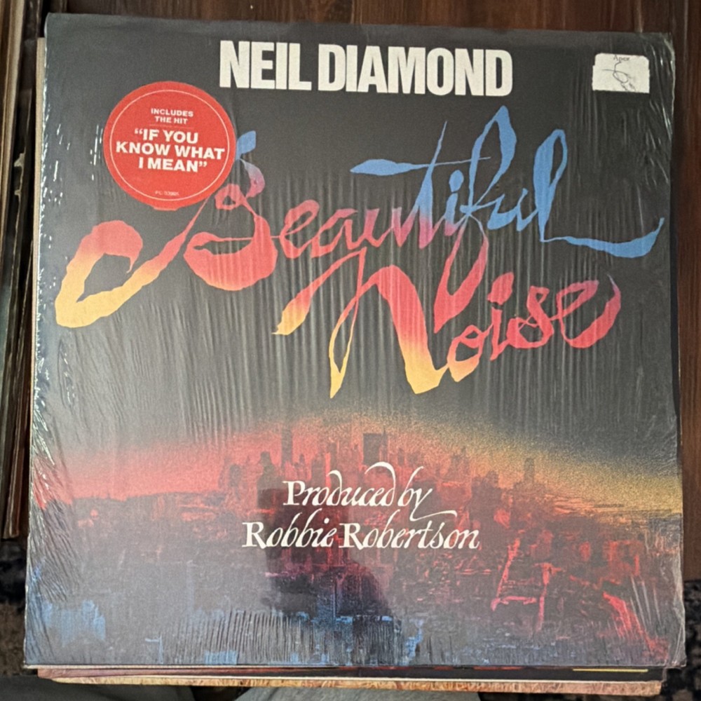 Neil Diamond Beautiful Noise Vinyl LP Record Album Produced by Robbie Robertson