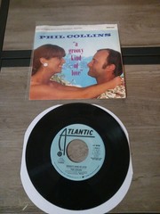 Phil Collins A Groovy Kind Of Love Picture Sleeve Promo 45 7″ Single Buster