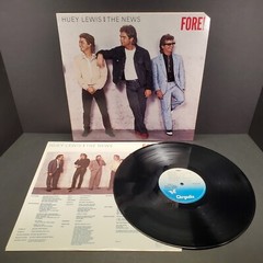 Huey Lewis and the News “Fore” 1986 12″ Vinyl LP OV 41534 Chrysalis NM/EX