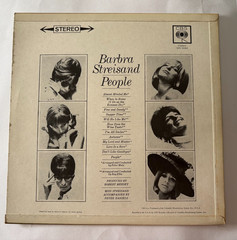 Barbra Streisand People Vinyl LP Album, 1964 CBS Mono BPG 62464