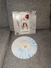 Megan Thee Stallion – Good News Blue Splatter Vinyl Urban Outfitters Exclusive