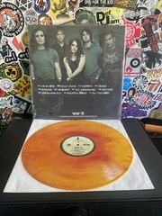 FLYLEAF Self Titled VG++ RED/YELLOW GALAXY VINYL W/HYPE STICKER