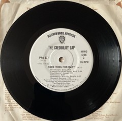 1973 Credibility Gap Something For Mary Warner Promo 45 McKean Shearer