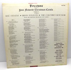 Risë Stevens – Your Favorite Christmas Carols Vol 2 LP 1960 Firestone Christmas