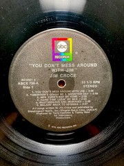 JIM CROCE “You Don’t Mess Around With Jim” 1972 Vinyl LP ABC Records ABCX 756