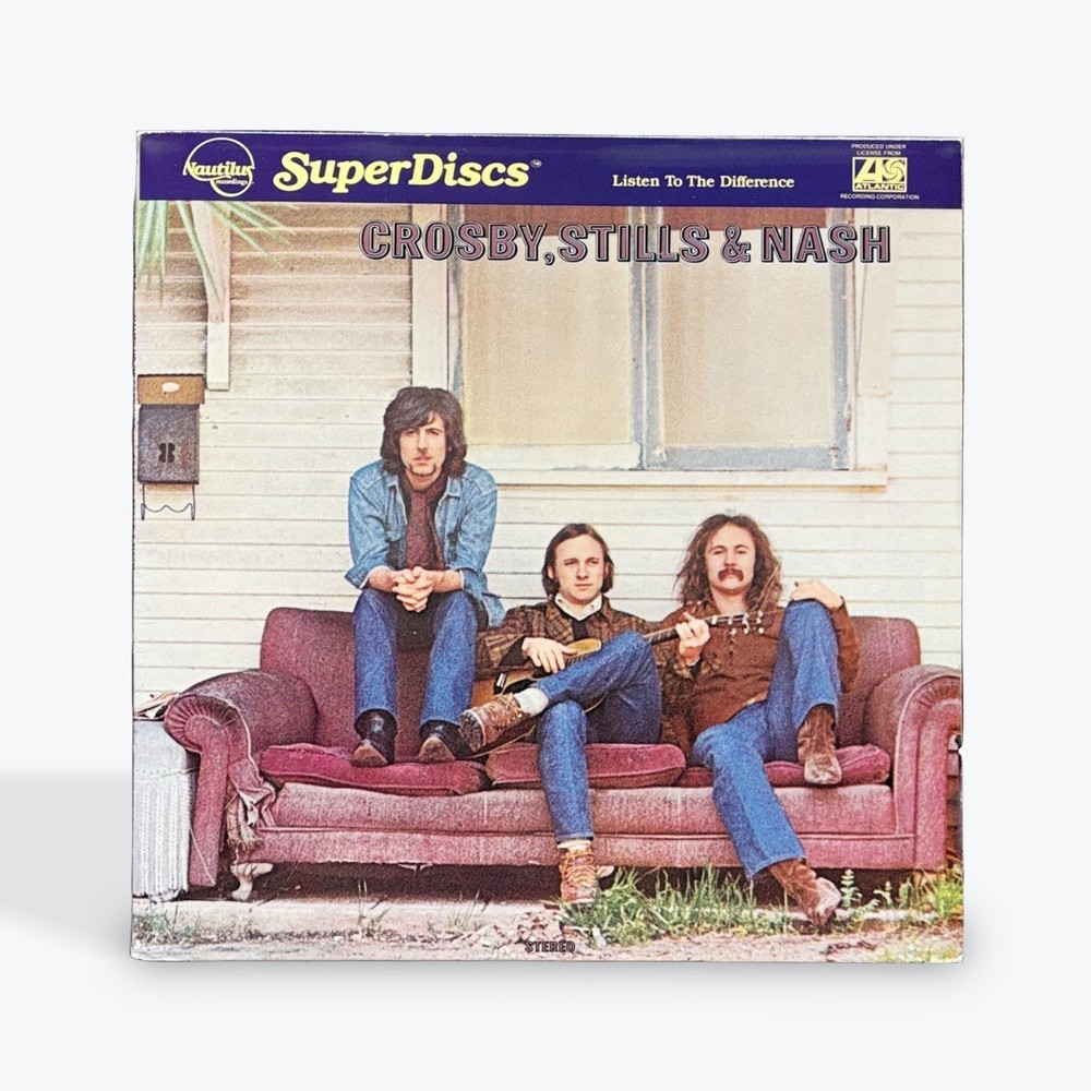 Crosby, Stills & Nash – S/T – 1982 – Nautilus – Half Speed Master – SuperDiscs