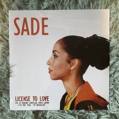 Sade License To Love Vinyl LP Live at Nakano Sunplaza Tokyo 1986 Mind Control