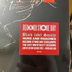 Black Label Society-Nuns And Roaches LP (sealed, Lim2400, RSD 2019)