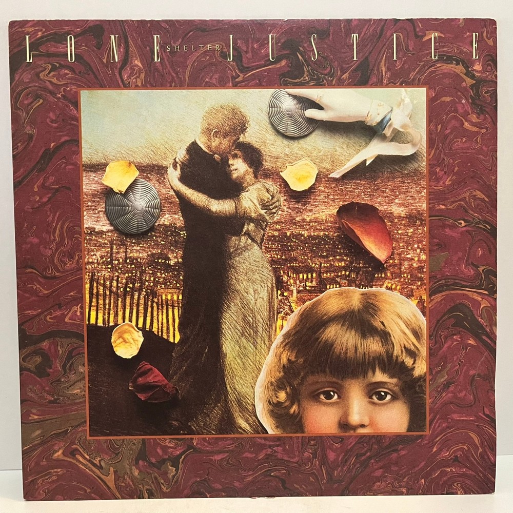 LONE JUSTICE – Shelter (1986) – 12″ Vinyl Record LP – EX