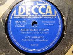 1934 GUY LOMBARDO Royal Canadians ALICE BLUE GOWN fr IRENE/ Song of India DECCA