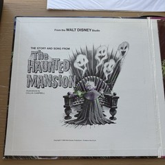 1973 Walt Disney Studio Disneyland Haunted Mansion US LP +Original Booklet VG+