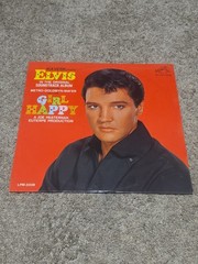 ELVIS PRESLEY Girl Happy Soundtrack Vinyl LP Record