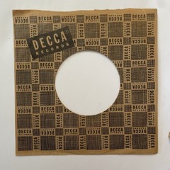 Vintage 45rpm Vinyl Paper Sleeves Lot Of 15
