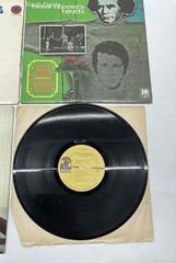 Lot Of 10 Pcs Assorted Mixed Variety Vinyl Records In Cardboard Sleeves