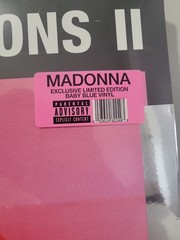 Madonna Confessions II Tik Tok Exclusive Baby Blue Vinyl SOLD OUT IN HAND!!!