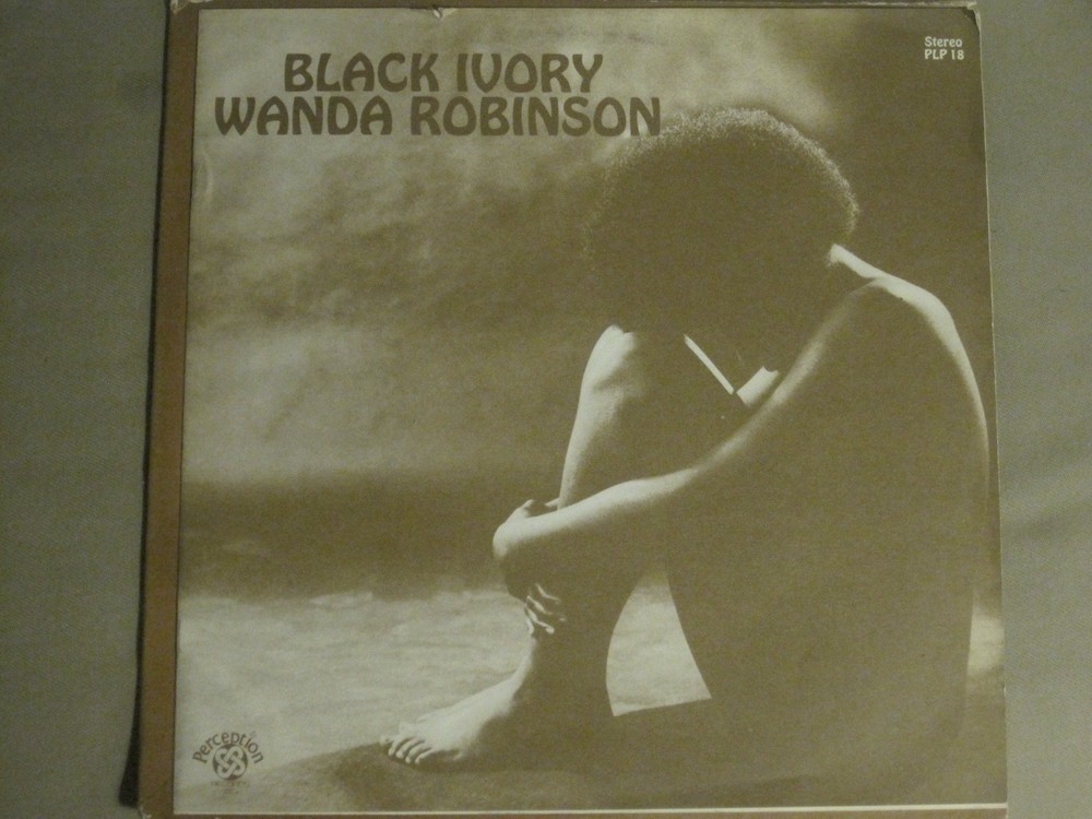 WANDA ROBINSON BLACK IVORY LP ’71 PERCEPTION PLP-18 SOUL POETRY SPOKEN WORD VG+