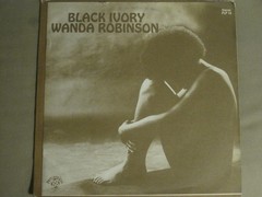 WANDA ROBINSON BLACK IVORY LP ’71 PERCEPTION PLP-18 SOUL POETRY SPOKEN WORD VG+