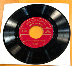 EP BILLIE HOLIDAY COLUMBIA HALL OF FAME EP RECORD VG+/VG